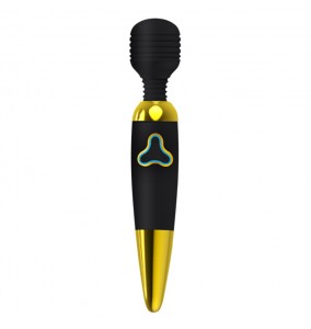 PRETTY LOVE - Vermeer Vibrating Wand Massager (Chargeable - Black Gold)